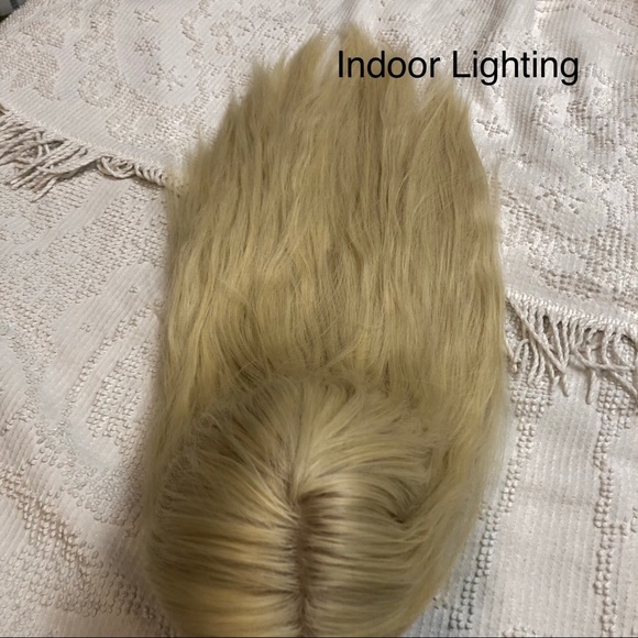 Long Wavy Blonde Wig 28” Center Middle Part - Picture 11 of 14